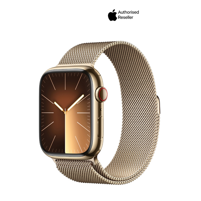 Apple Watch Series 9 Viền thép dây Milanese Loop Cellular Chính hãng SA/A